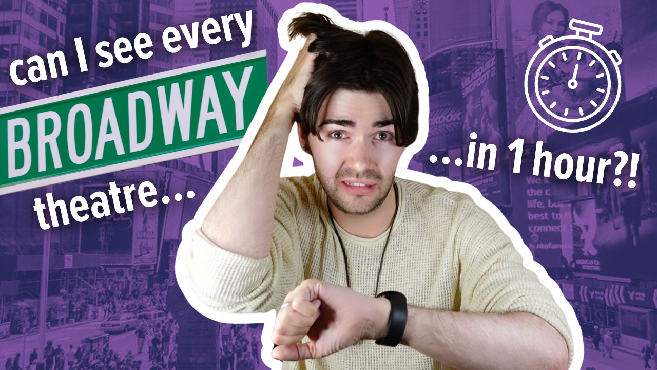 The Fastest Broadway Walking Tour Ever? I tried to visit every Broadway theatre in under an hour